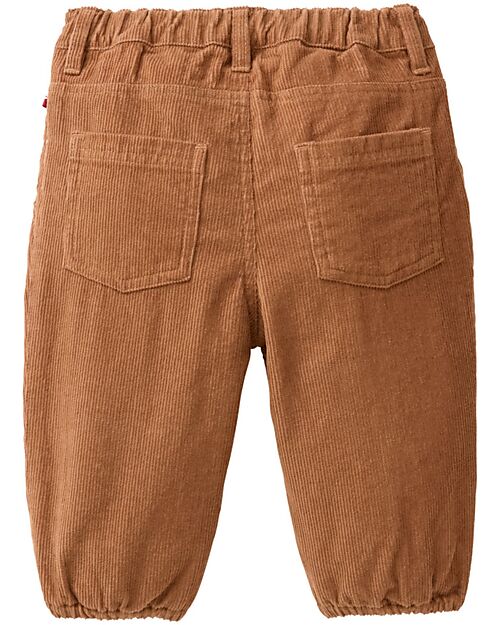 People Wear Organic Corduroy Trousers - Brown - GOTS Cotton Trousers