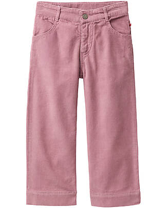 People Wear Organic Corduroy Trousers - Pink - Cotton GOTS Trousers