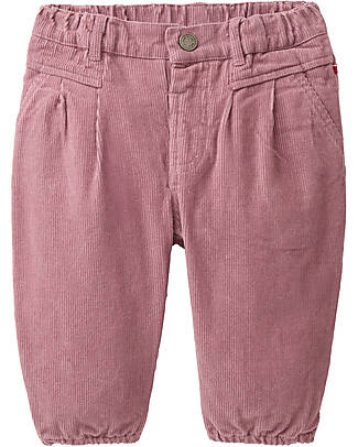 People Wear Organic Corduroy Trousers - Pink - Cotton GOTS Trousers