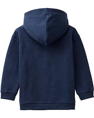 People Wear Organic Dragon Hoodie - Blue - Cotton GOTS Sweatshirts
