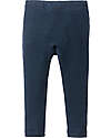 People Wear Organic Leggings - Dark Blue - Organic Wool and Silk - GOTS Certification Leggings