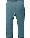 People Wear Organic Leggings - Green - Organic Wool and Silk - GOTS Certification Leggings