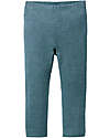 People Wear Organic Leggings - Green - Organic Wool and Silk - GOTS Certification Leggings