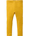 People Wear Organic Leggings - Yellow - Organic Wool and Silk - GOTS Certification Leggings
