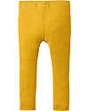 People Wear Organic Leggings - Yellow - Organic Wool and Silk - GOTS Certification Leggings