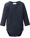 People Wear Organic Long Sleeve Body - Dark Blue - Organic Cotton - GOTS Certification Long Sleeves Bodies
