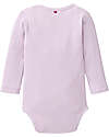 People Wear Organic Long Sleeve Body - Light Rose - Organic Cotton - GOTS Certification Long Sleeves Bodies