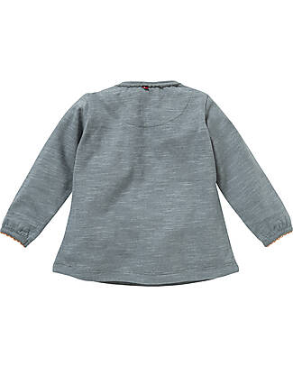 People Wear Organic Long Sleeve Shirt - Squirrel Eucalyptus - Organic Cotton GOTS Long Sleeves Tops