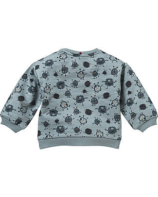 People Wear Organic Long Sleeve Sweatshirt - Monster Eucalyptus - Organic Cotton GOTS Sweatshirts