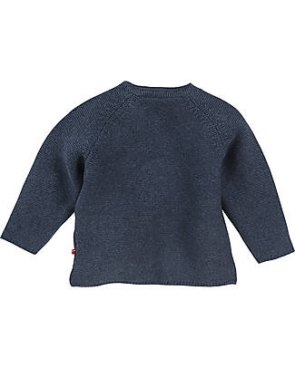 People Wear Organic Pullover - Dark Blue - Organic Cotton Knit GOTS Jumpers