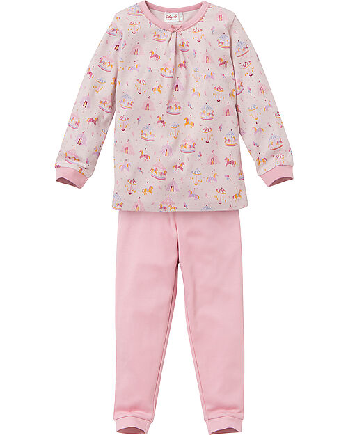 People Wear Organic Pyjama - Pink - Organic Cotton Pyjamas