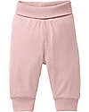 People Wear Organic Reversible waist floral trousers - pink - GOTS cotton Trousers