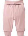 People Wear Organic Reversible waist floral trousers - pink - GOTS cotton Trousers