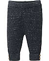 People Wear Organic Ribbed knit Pants - Black - GOTS Certification Trousers