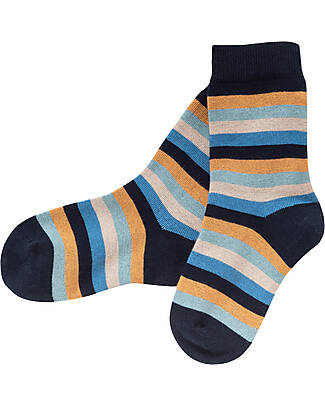People Wear Organic Socks - Multicolor - GOTS Organic Cotton Terry Socks