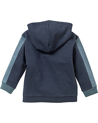 People Wear Organic Sweat Pullover - Adventure Midnight Blue - GOTS Organic Cotton Fleece Sweatshirts