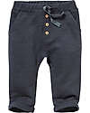 People Wear Organic Sweatpants - Midnight Blue - GOTS Organic Cotton Fleece Trousers