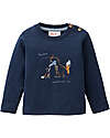 People Wear Organic Together Long Sleeve Shirt - Blue - Cotton GOTS Long Sleeves Tops