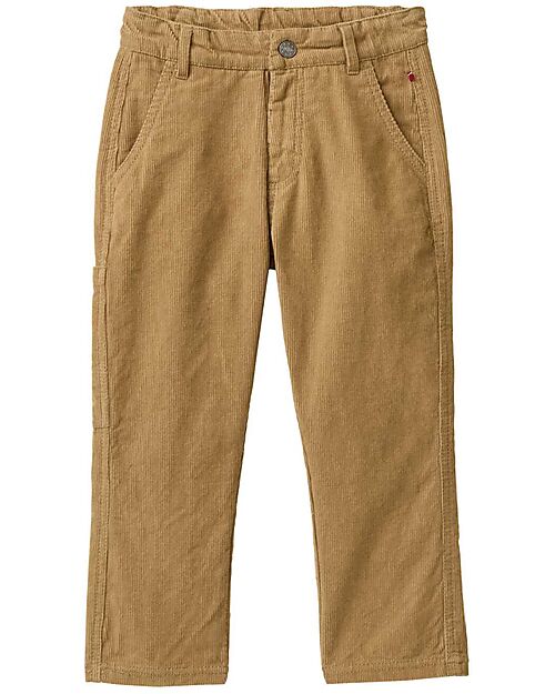 People Wear Organic Velvet Trousers - Light Brown - Organic Cotton Trousers