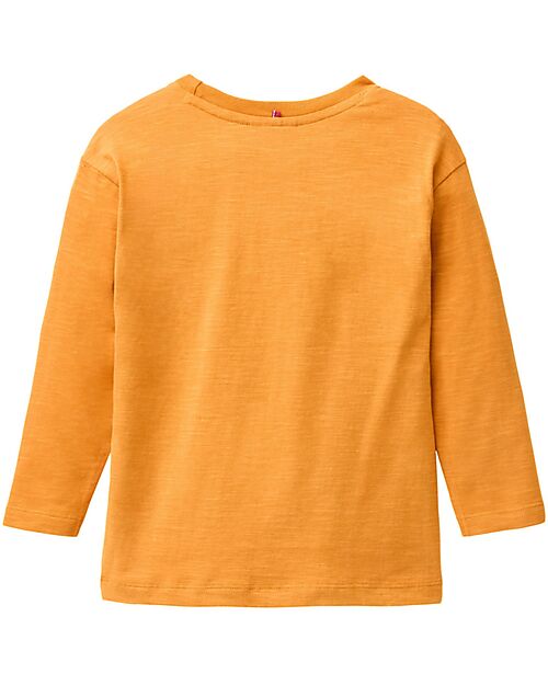 People Wear Organic Wild Ones Long Sleeve Shirt - Ocher - GOTS Cotton Long Sleeves Tops