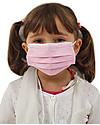 Personal Protective Equipment Pack of 10 Face Medical Pink Masks for Kids - Type 2R - 3 Ply - Made in Italy Face Mask for Personal Protection