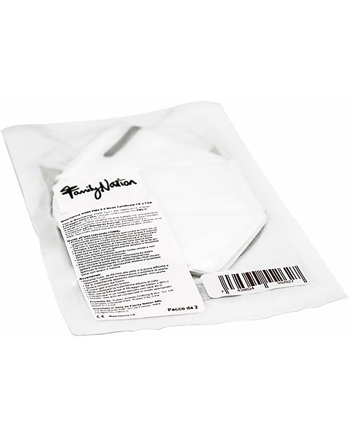 Personal Protective Equipment Pack of 2 KN95 Respiratory Protection Masks PM2.5 - 4 Layers - CE & FDA Certified Face Mask for Personal Protection