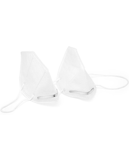 Personal Protective Equipment Pack of 2 KN95 Respiratory Protection Masks PM2.5 - 4 Layers - CE & FDA Certified Face Mask for Personal Protection