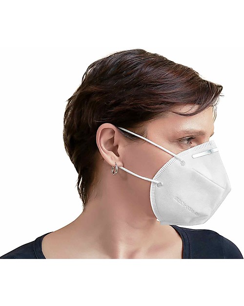 Personal Protective Equipment Pack of 2 KN95 Respiratory Protection Masks PM2.5 - 4 Layers - CE & FDA Certified Face Mask for Personal Protection