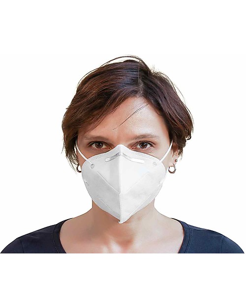 Personal Protective Equipment Pack of 2 KN95 Respiratory Protection Masks PM2.5 - 4 Layers - CE & FDA Certified Face Mask for Personal Protection