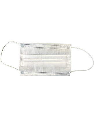 Personal Protective Equipment Pack of 50 Face Medical Masks for Kids - Type 2R - 3 Ply - Made in Italy Face Mask for Personal Protection