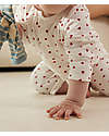 Petit Bateau 3-Piece Set - Body - Cardigan and Trousers - Little Heart Pattern Sets And Co-Ords