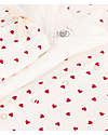 Petit Bateau 3-Piece Set - Body - Cardigan and Trousers - Little Heart Pattern Sets And Co-Ords
