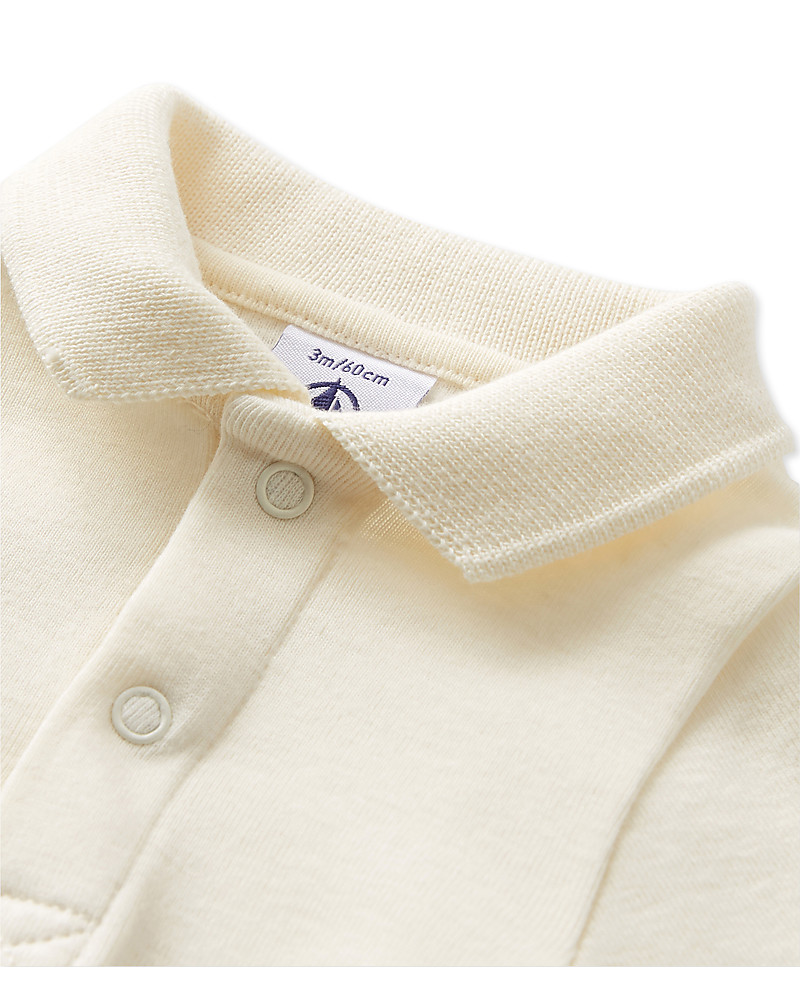 bodysuit with collar baby boy