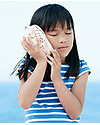 Petit Bateau Bouncy Dress, Light Blue and White, 100% Cotton Dresses_