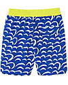 Petit Bateau Boy's Swim Shorts, Dark Blue/Yellow Swimming Trunks