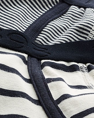 Petit Bateau Boy’s Boxers, 2-pack, Black and White - 100% Cotton Briefs