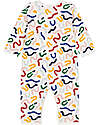 Petit Bateau Cotton Sleepsuit - Popper Fastening - It Glows In The Dark Babygrows