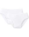 Petit Bateau Culottes - Pack of 2 - White - 100% Organic Cotton Briefs