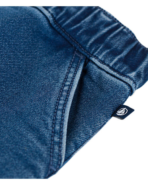 Petit Bateau Denim Jeans - with Elasticated Waist - Cotton Jeans
