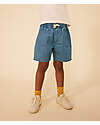 Petit Bateau Denim Pants - Organic Cotton - Blue Shorts