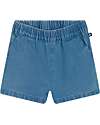 Petit Bateau Denim Shorts With Elasticated Waistband - Organic Cotton Shorts
