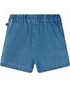 Petit Bateau Denim Shorts With Elasticated Waistband - Organic Cotton Shorts