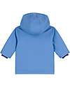 Petit Bateau Edna Waterproof Waxed Jacket - Blue - with Hood Waterproof