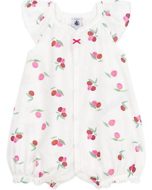 Petit Bateau Footless Sleepsuit - 100% Cotton - Fruits Babygrows
