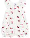 Petit Bateau Footless Sleepsuit - 100% Cotton - Fruits Short Rompers