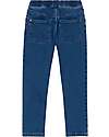 Petit Bateau Jeans with Elasticated Waist - Denim Blue Delave Jeans