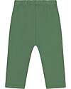 Petit Bateau Long Pants with Drawstring - Palmeraie Green - 100% Cotton Trousers