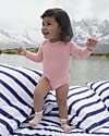 Petit Bateau Long Sleeve Bodysuit - Pink - 100% Cotton Long Sleeves Bodies