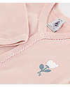 Petit Bateau Long Sleeve Onesie - Pink - 100% Organic Cotton Babygrows
