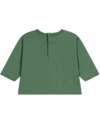 Petit Bateau Long-Sleeve Thin Jersey Sweatshirt - Green - Raccoon - 100% Cotton Sweatshirts